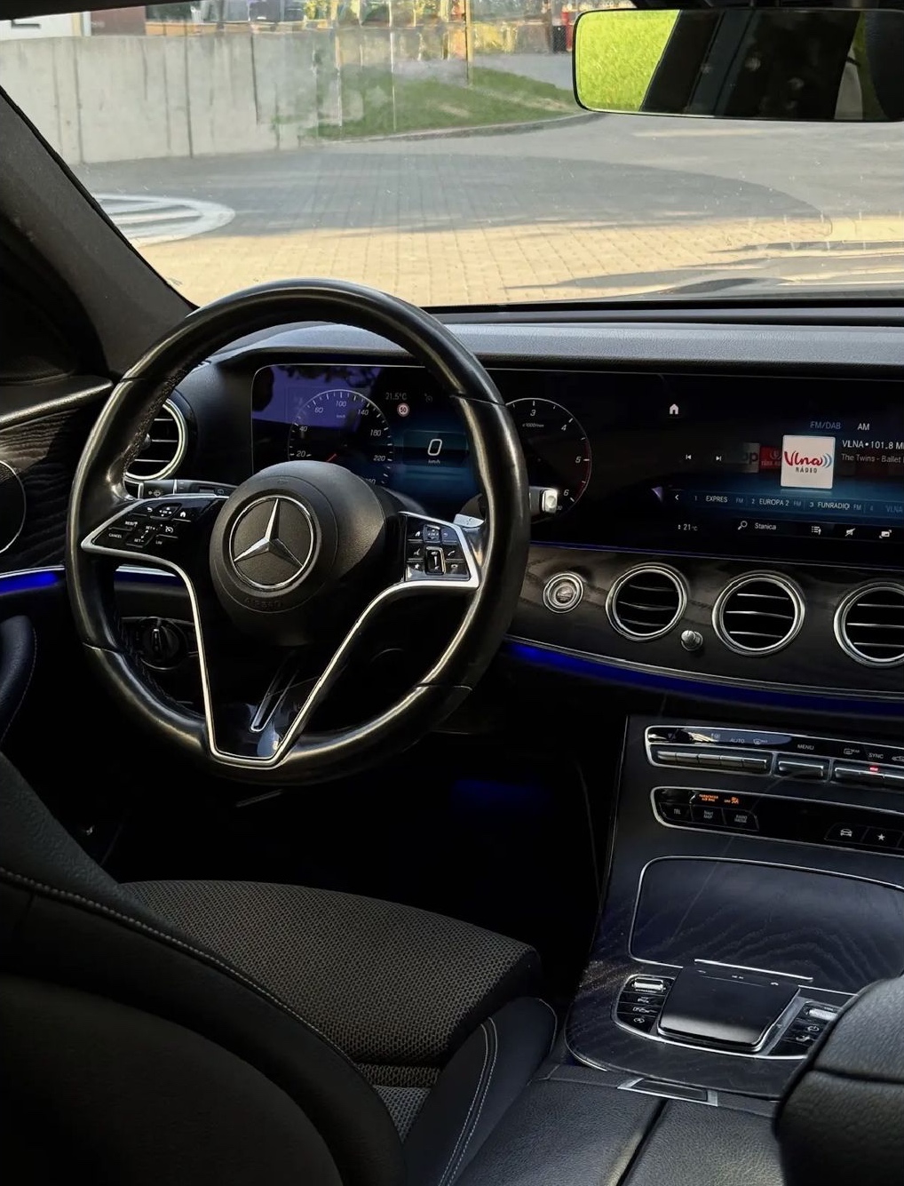 Interiér Mercedes-Benz E-Class